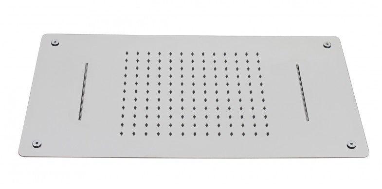 Chuveiro de teto XXL em aço inoxidável DPG5017