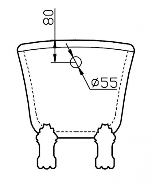 Banheira independente PARIS PREMIUM