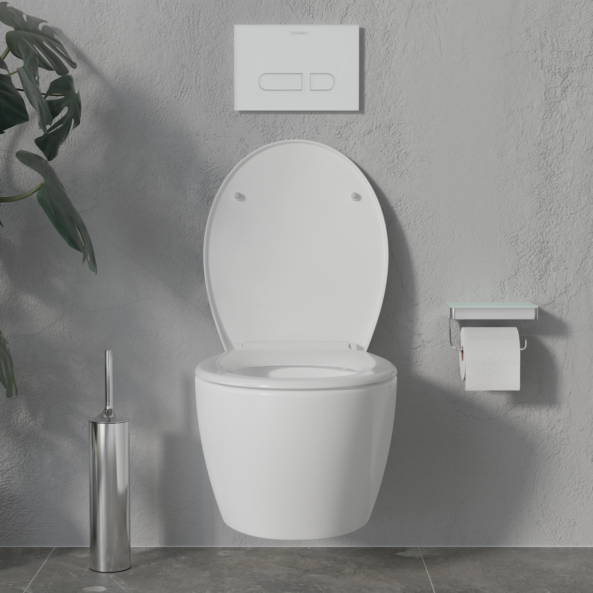 Tampa de sanita com fecho suave