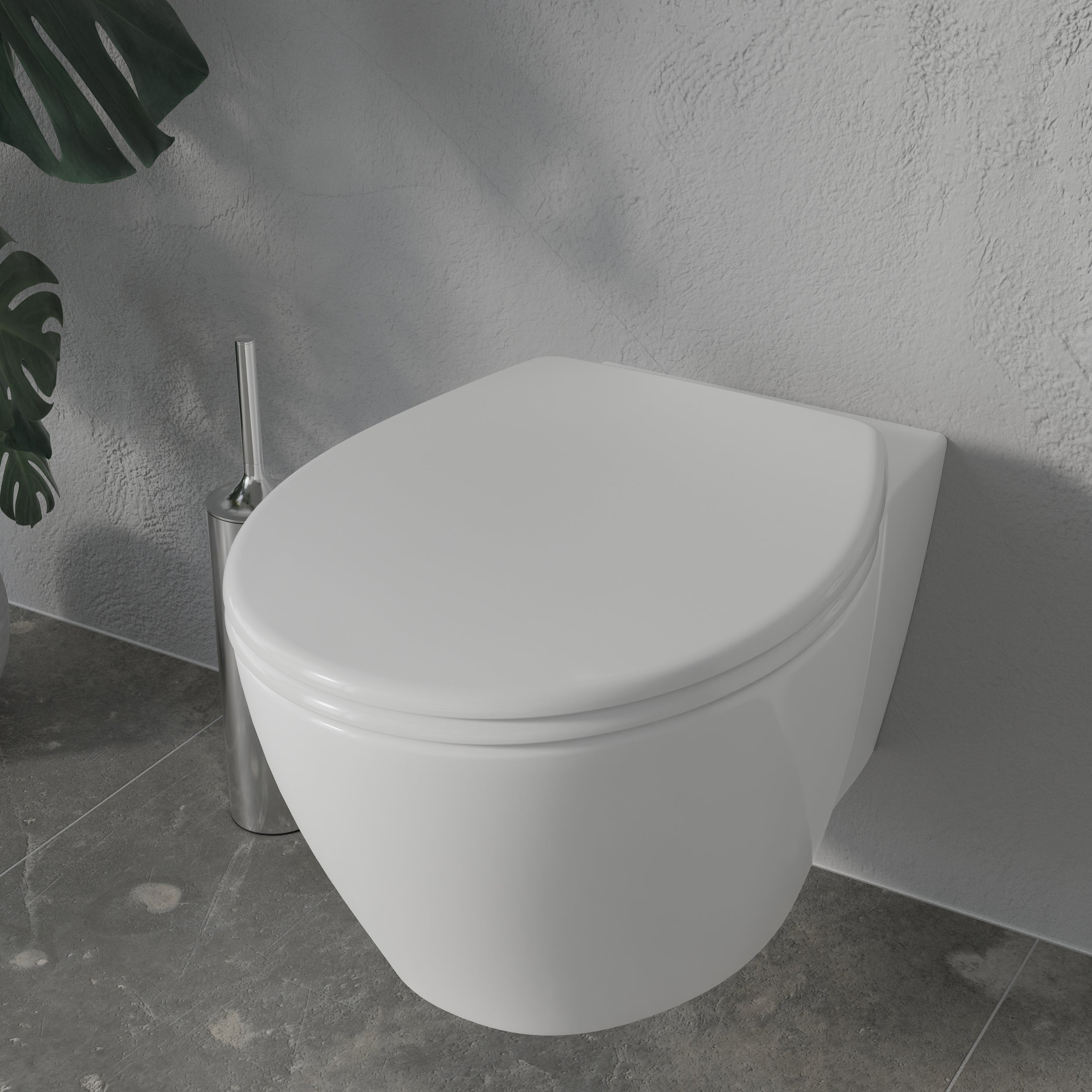 Tampa de sanita com fecho suave