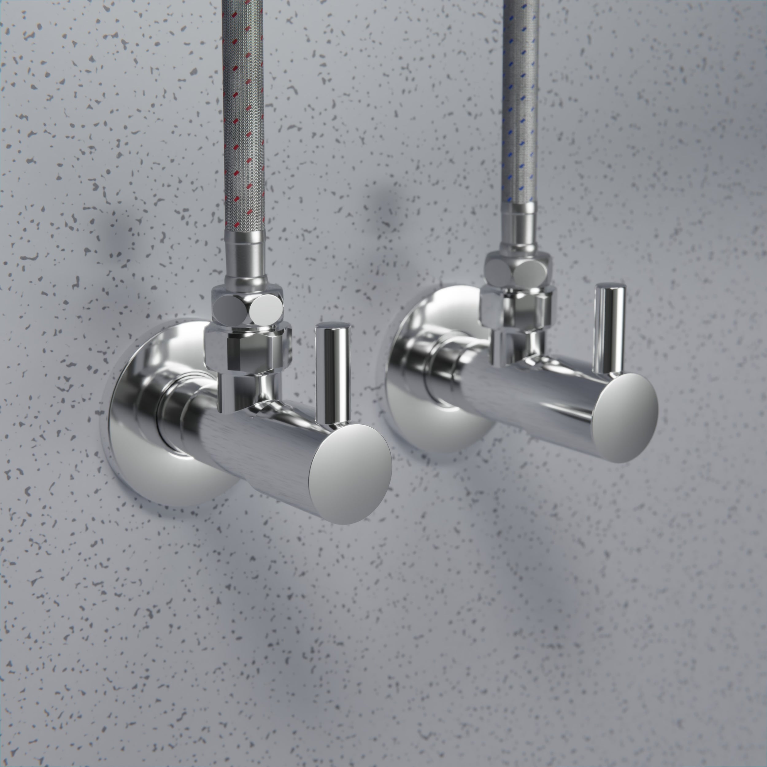 Válvula de canto de design pack com 2 unidades