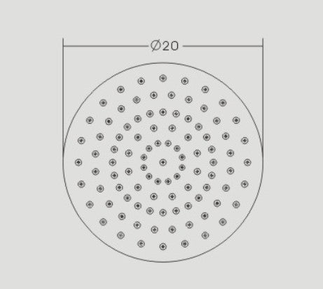 Chuveiro Redondo DPG2025