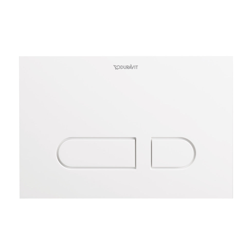 Duravit DuraSystem placa de descarga mecânica para WC