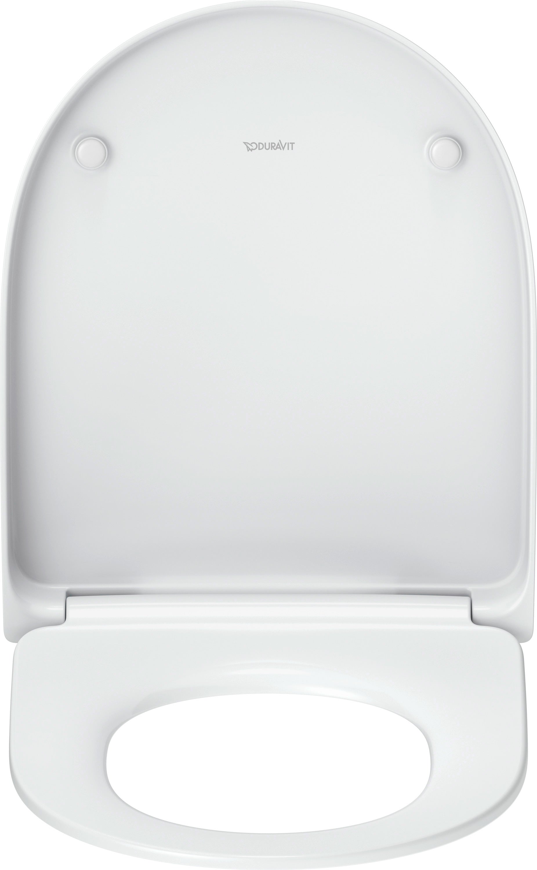 Assento sanitário universal Duravit Univavo com fechamento suave, oval