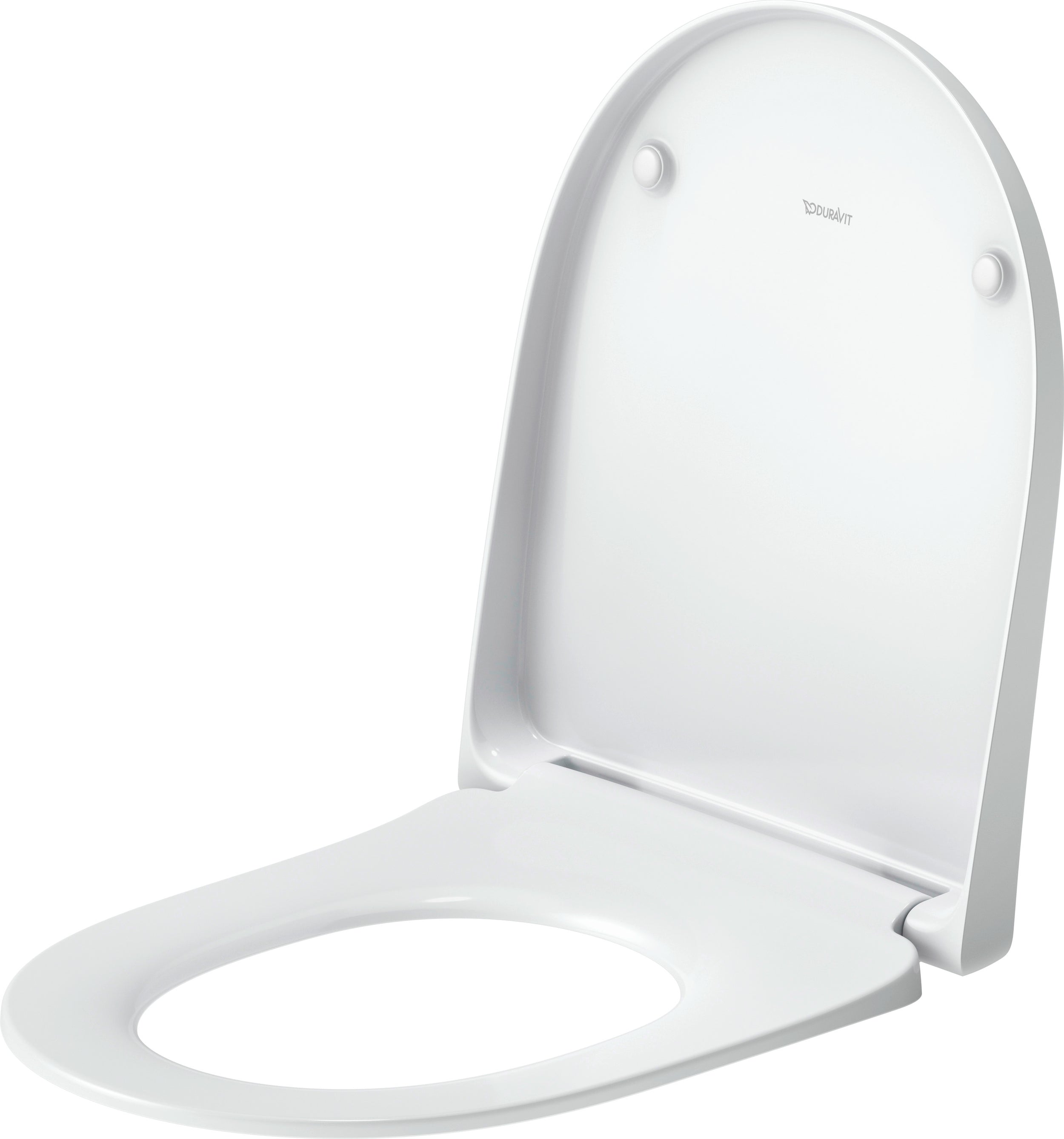 Assento sanitário universal Duravit Univavo com fechamento suave, oval