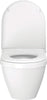 Duravit Assento universal para sanita com fecho suave em branco para Starck 3
