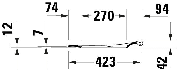 Duravit Univavo assento sanitário universal com fechamento suave