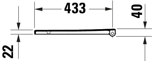 Duravit Univavo assento sanitário universal com fechamento suave
