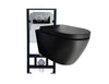 Conjunto completo de WC 43: WC B-8030R Preto