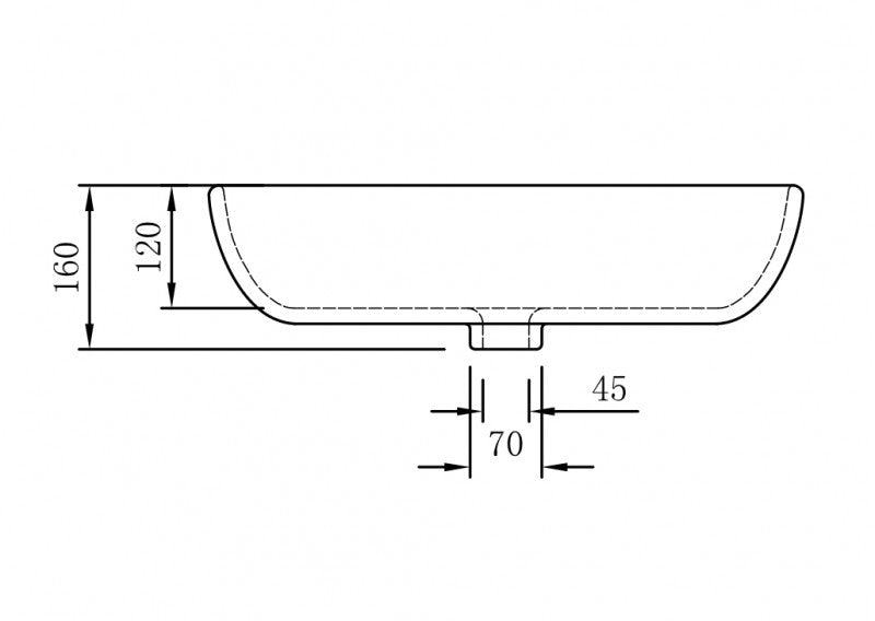 Lavatório de apoio NT3155