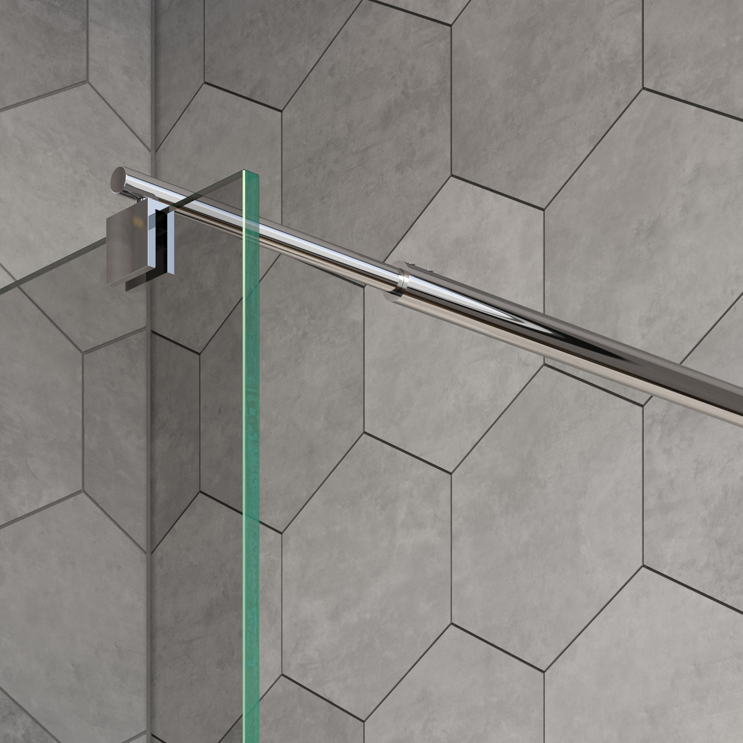 Divisória de duche Walk-In Nano vidro temperado EX101