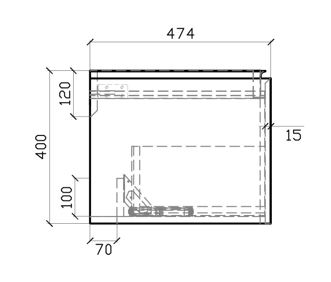 Móveis de Casa de banho TREASURE 1500