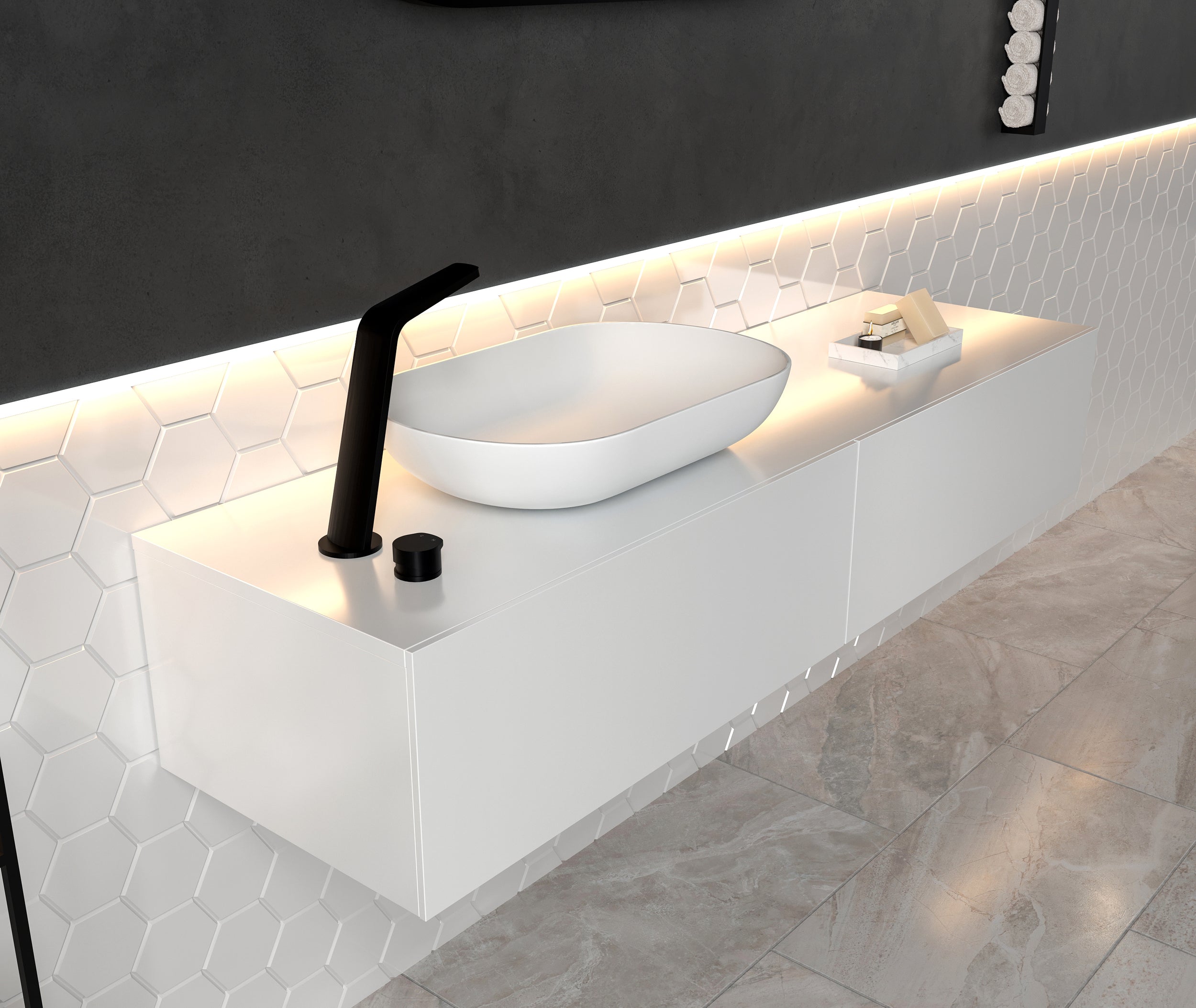 Lavabo de apoio O-540