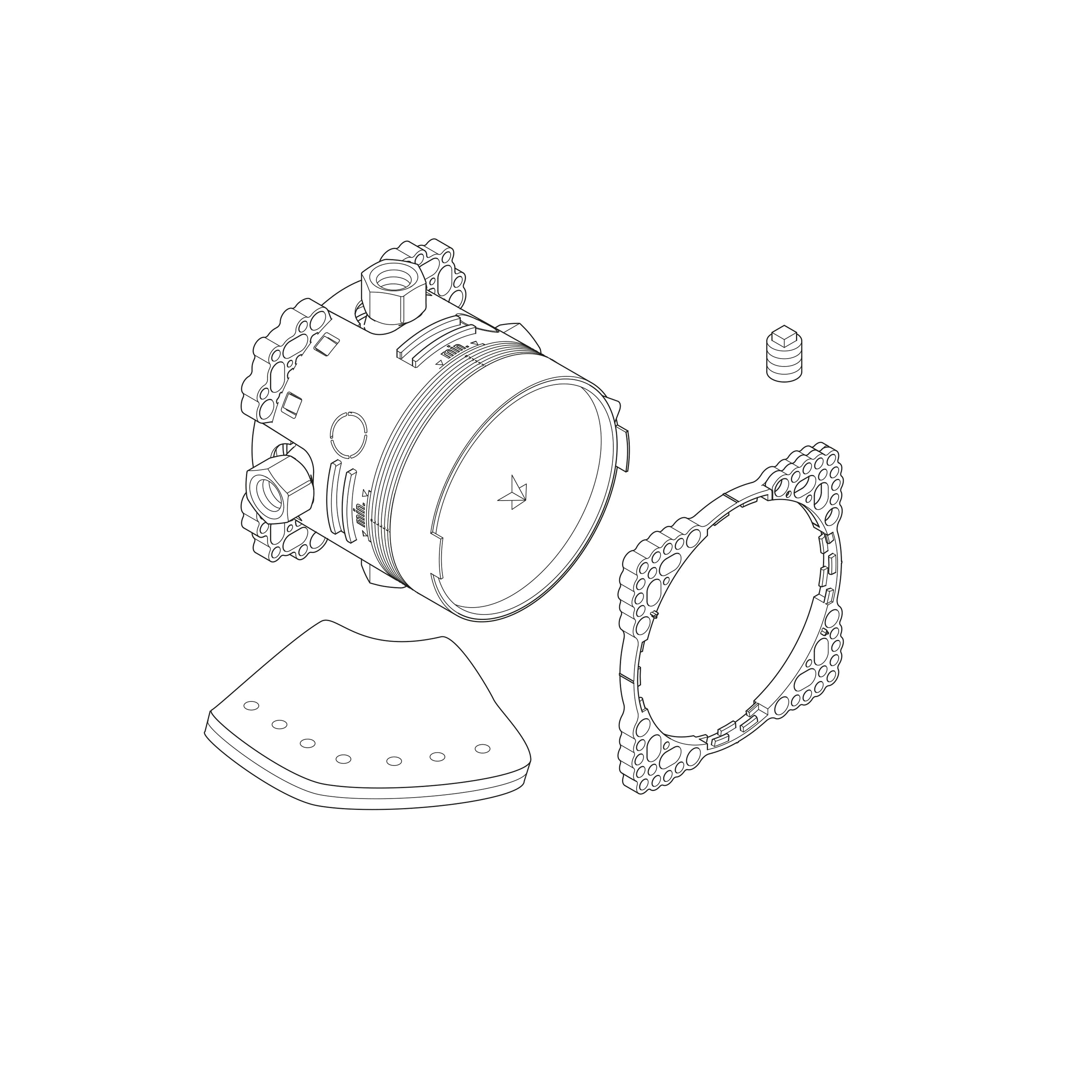 Duravit Tulum misturadora de duche embutida com chuveiro de chuva