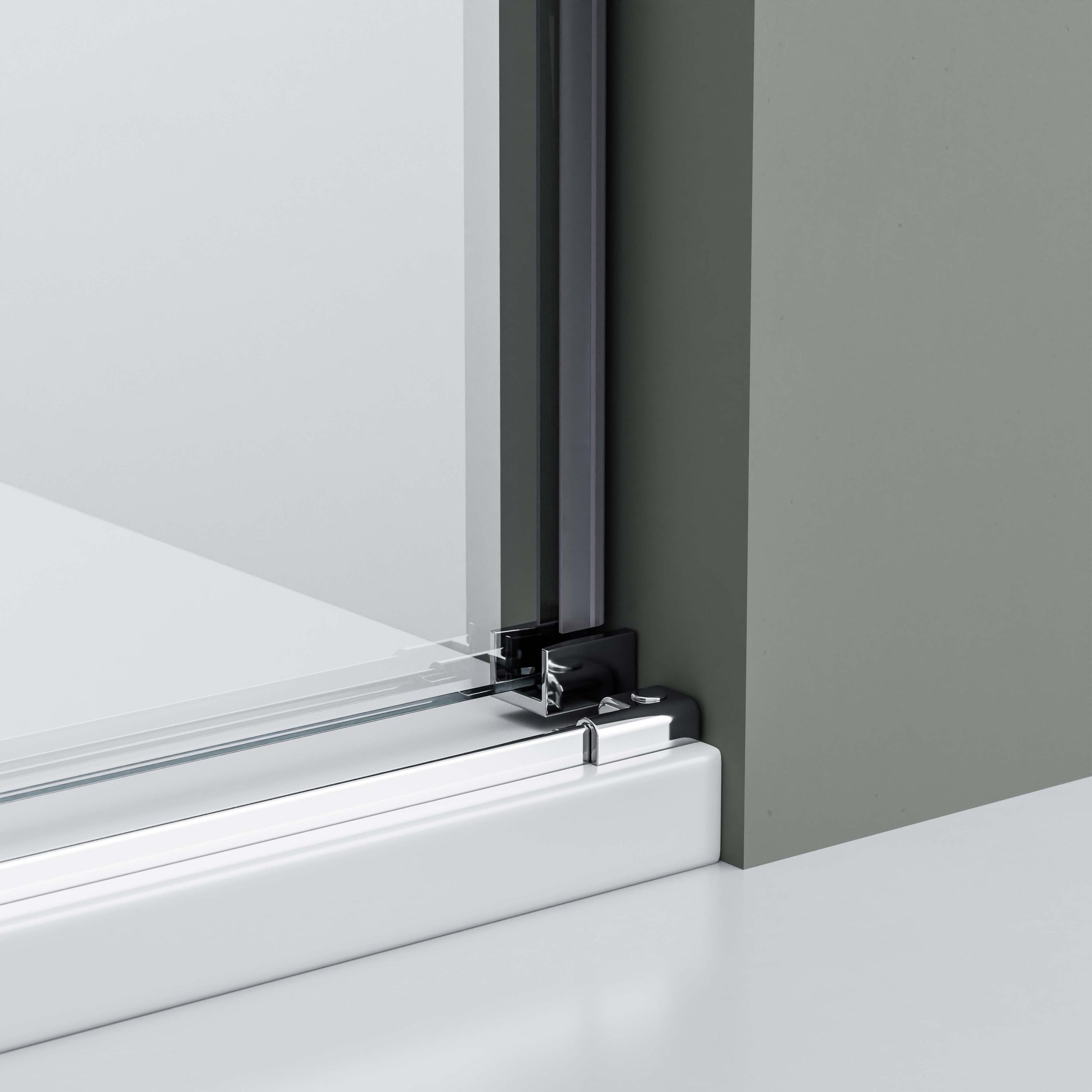 Divisória de correr com fecho suave para duche DX906 FLEX