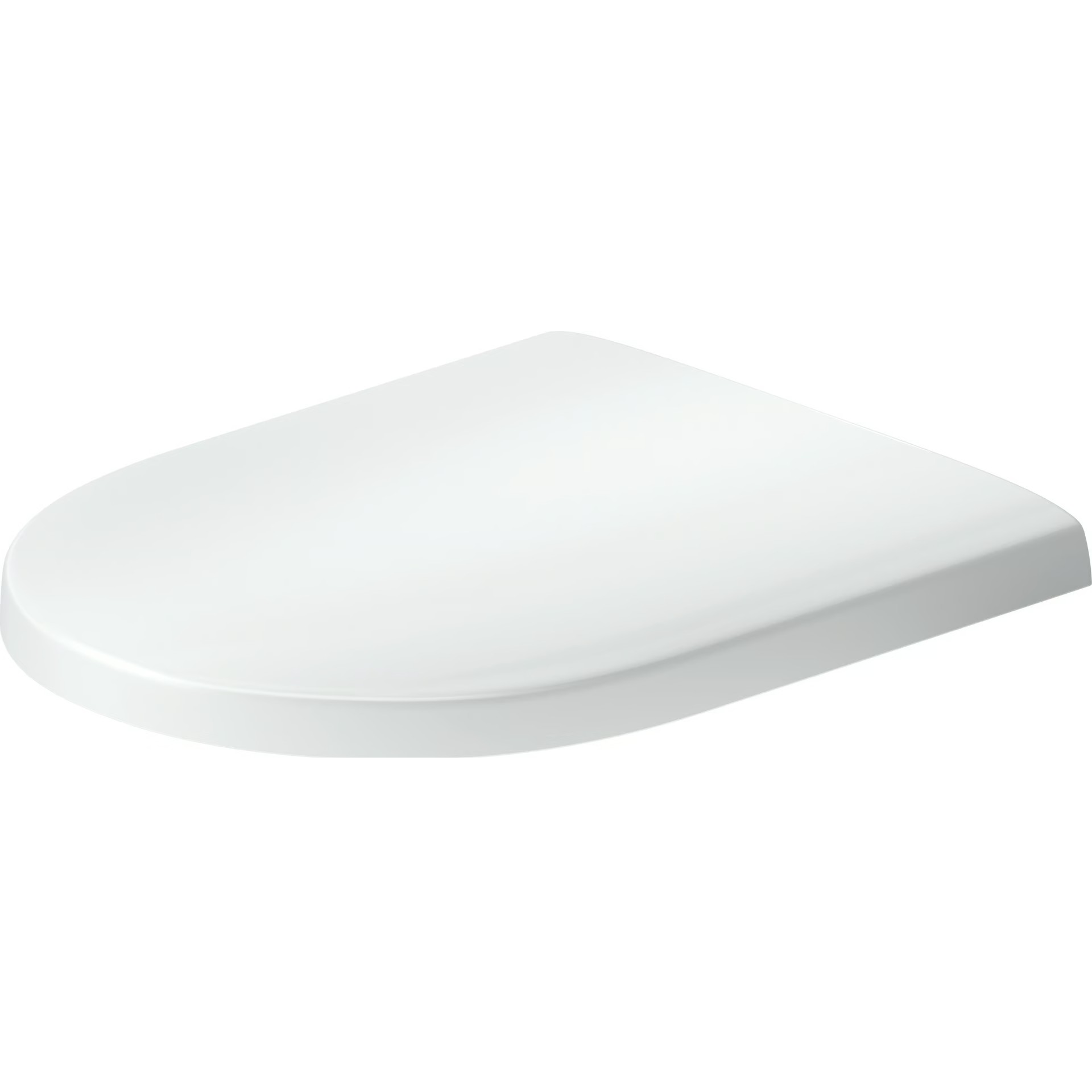 Assento sanitário universal Duravit Univavo com fechamento suave, redondo