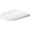 Assento sanitário universal Duravit Univavo com fechamento suave, redondo