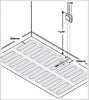 Piso radiante elétrico de 1 a 12 m² com tecnologia TWIN 200Watt