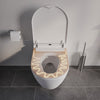 Conjunto completo de sanita com chuveiro higiénico Basic 1104 com elemento de parede Geberit Duofix
