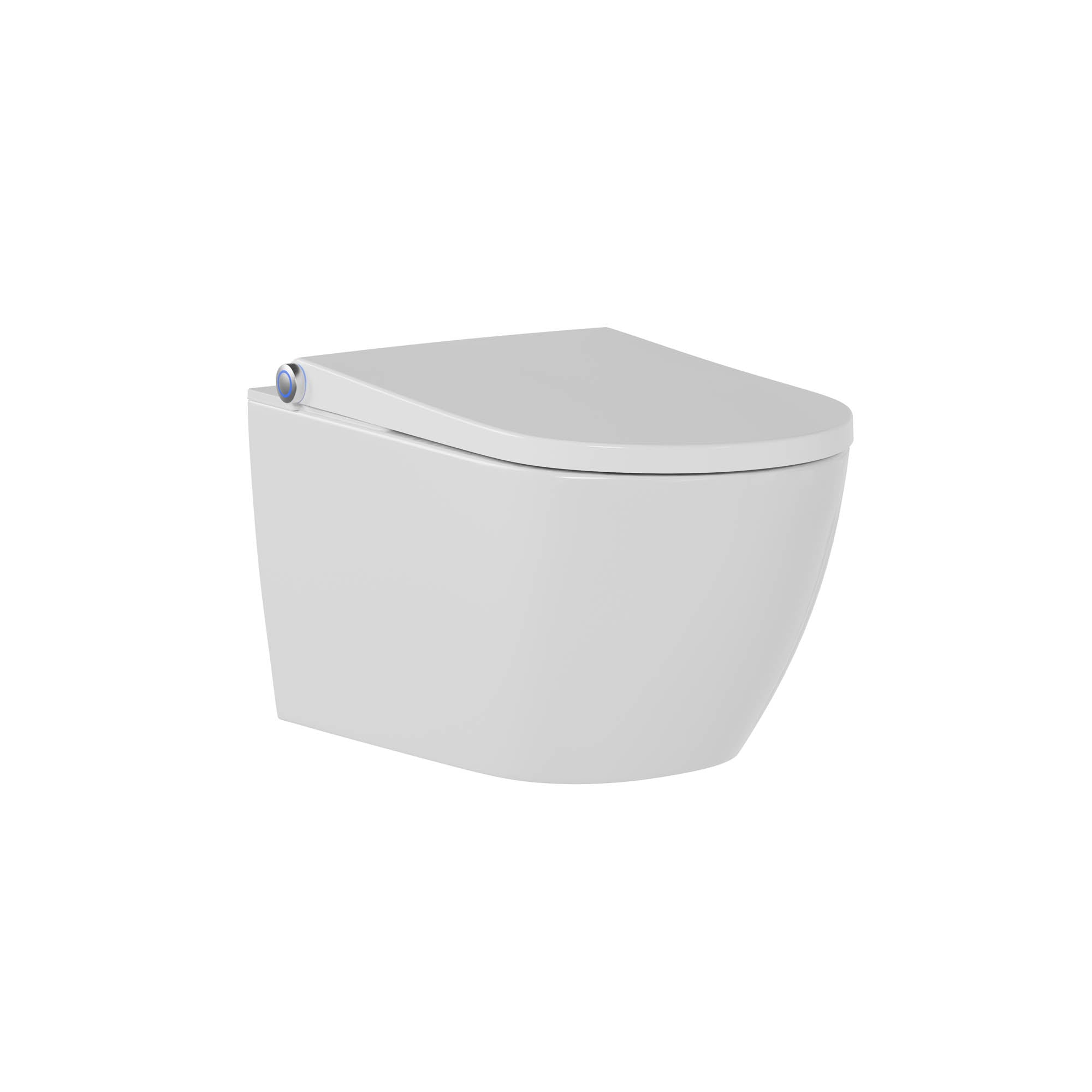 Conjunto completo de sanita com chuveiro higiénico PRO+ 1102 com elemento pré-instalado na parede Geberit Duofix