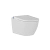 Conjunto completo de sanita com chuveiro higiénico PRO+ 1102 com elemento pré-instalado na parede Geberit Duofix