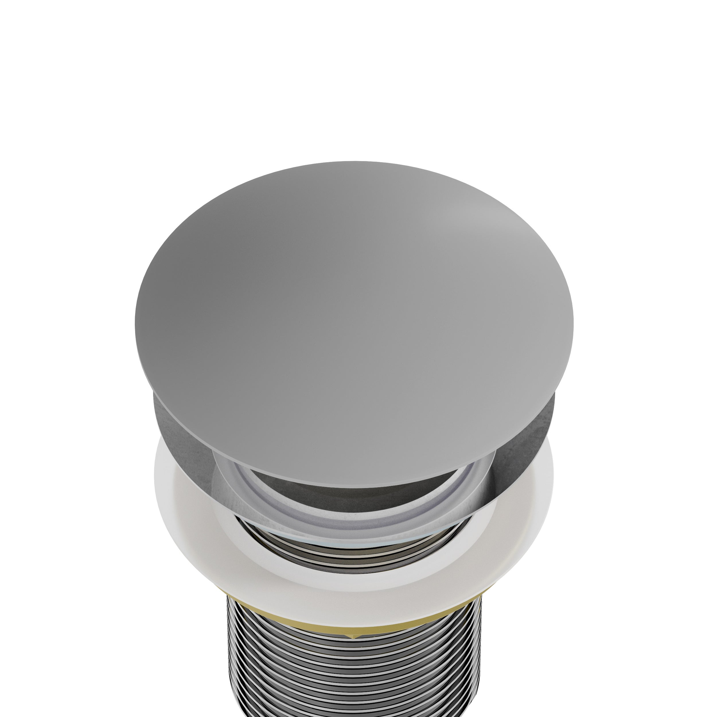 Tampa pop-up de lavatório em resina mineral para conjunto de escoamento