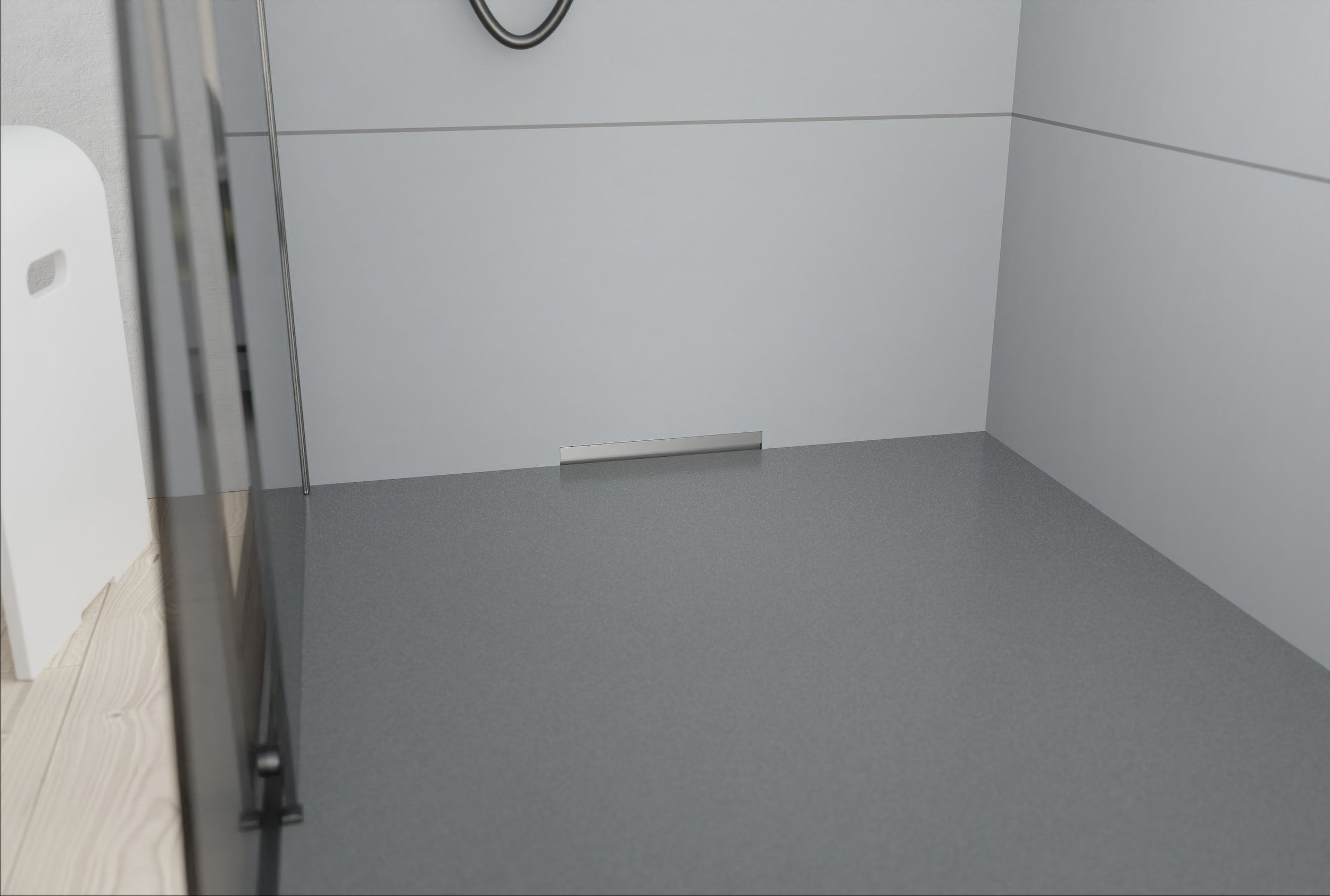 Ralo de parede em aço inoxidável Dreno de chuveiro WD-GT02