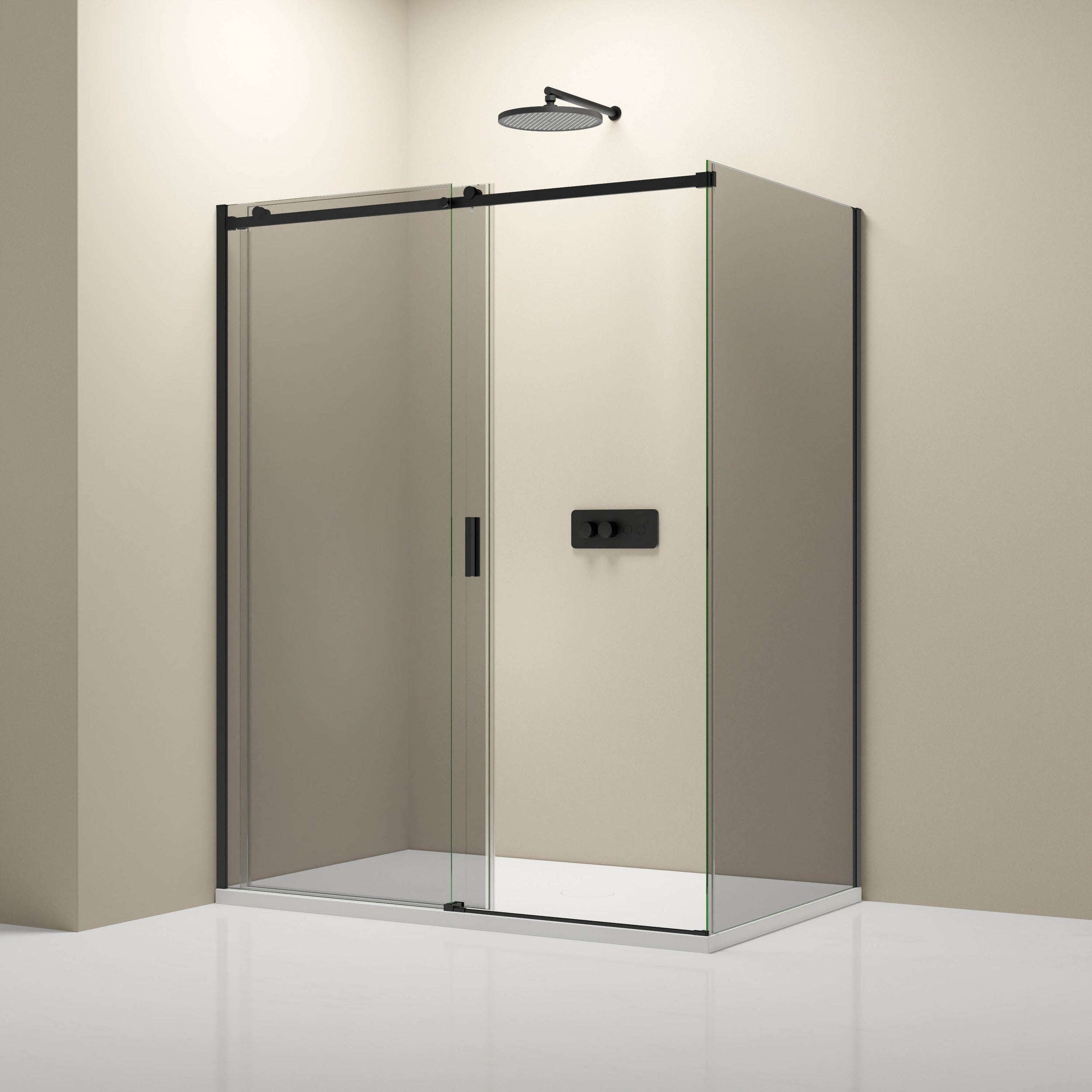 Chuveiro de canto com porta deslizante NT806 FLEX