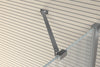 Chuveiro de canto com porta de giro no painel fixo NT403