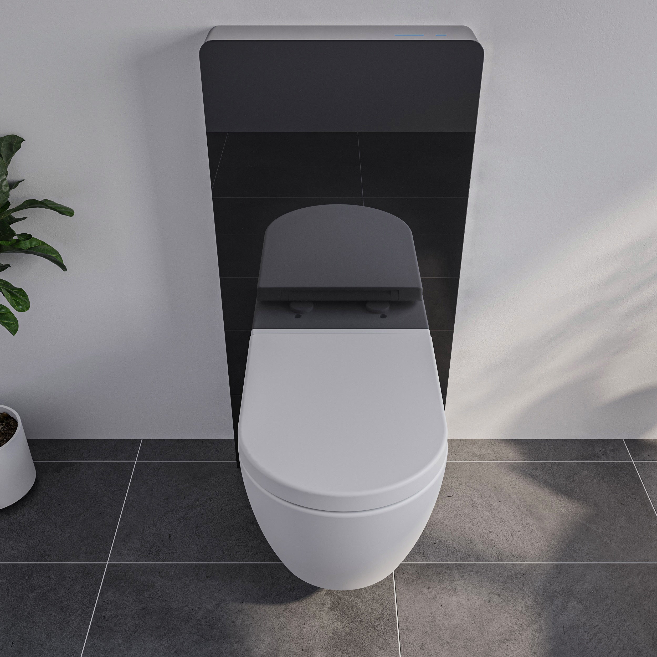 Pacote completo de WC 35: NT2039 Branco com assento Soft-Close