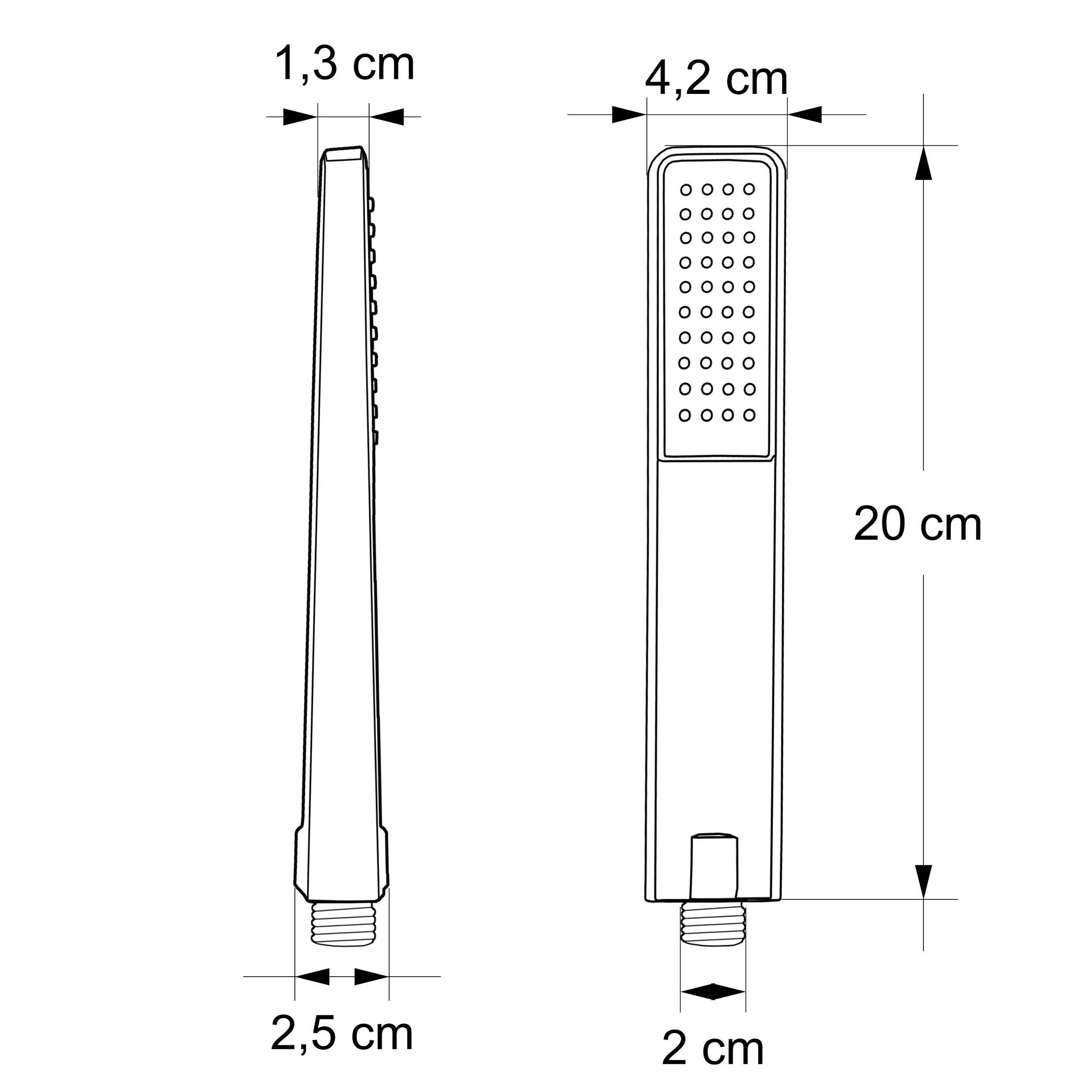 Cabeça de chuveiro 8411C