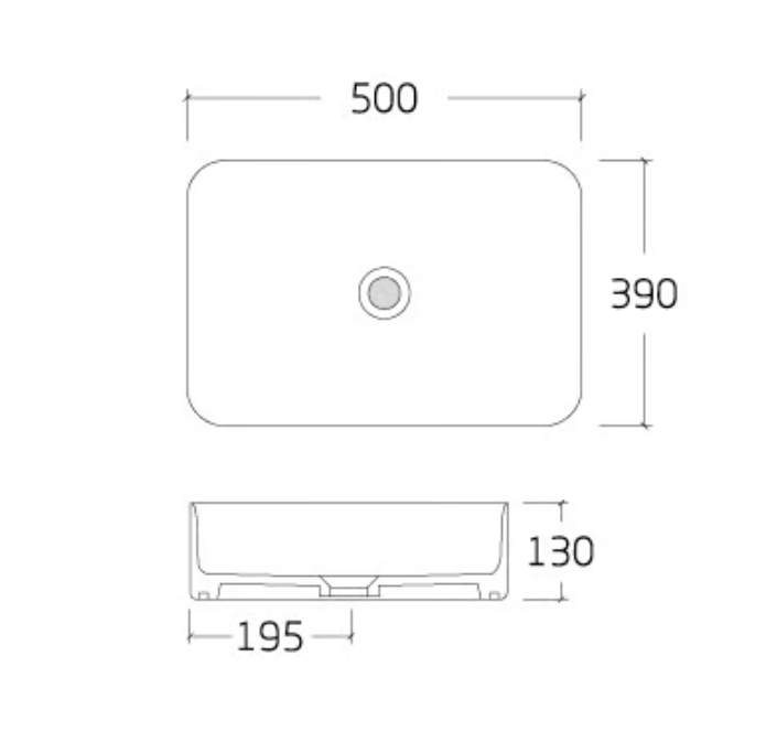 Lavatório de apoio KW6127