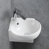 Lavatório de canto Lavatório cerâmico de parede KW198A para WC de visitas