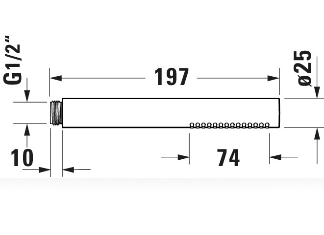 Chuveiro de mão universal Duravit