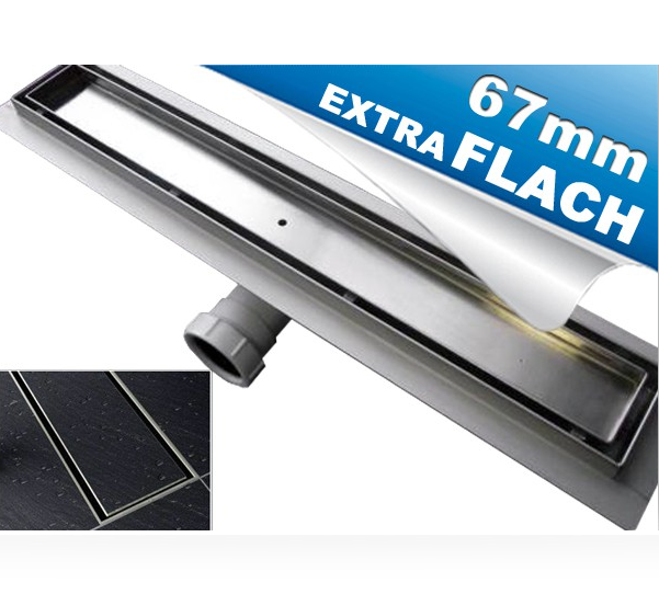 Canal de duche em aço inoxidável GT01