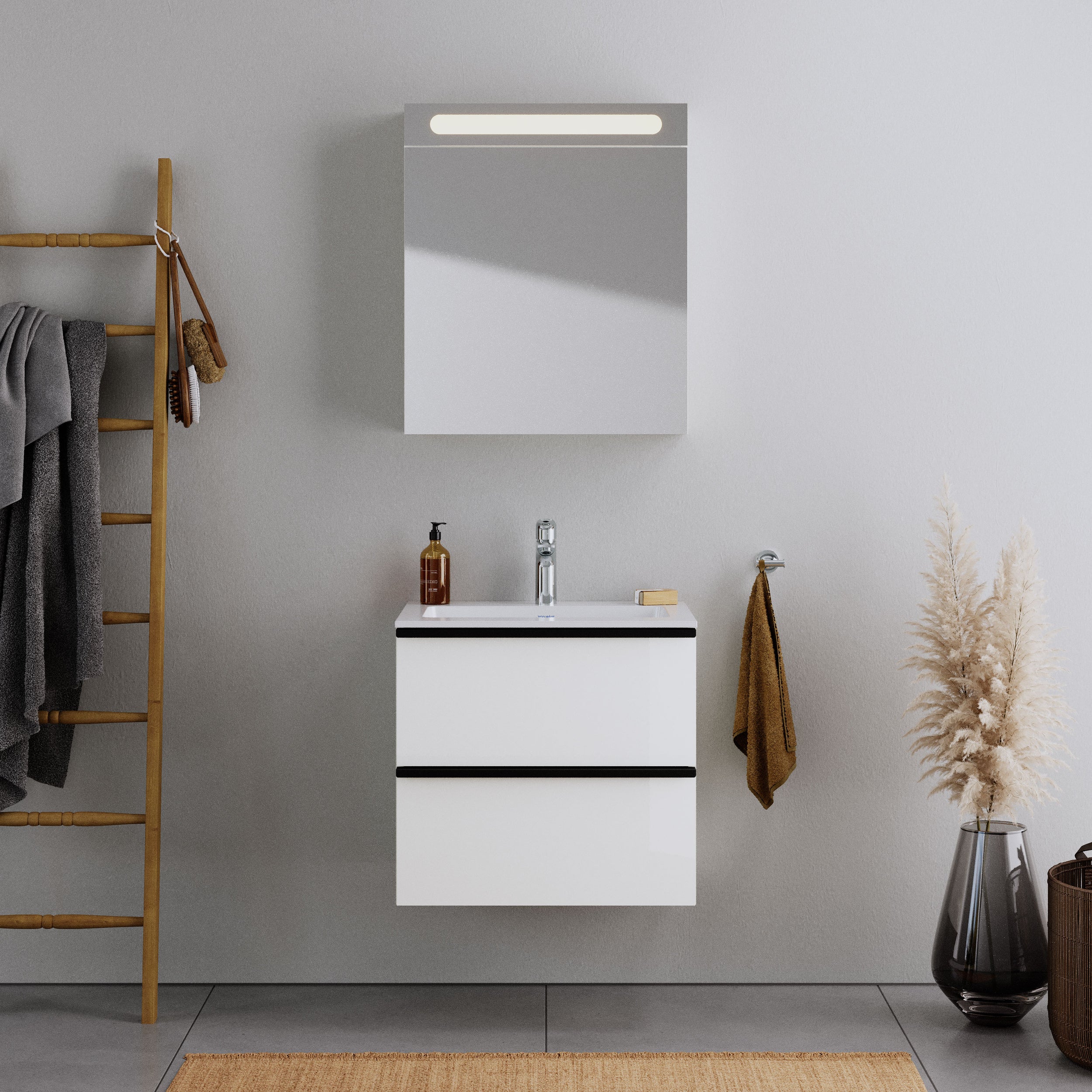 Armário espelhado Duravit DuraPoint 60 cm