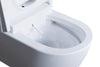 Conjunto completo de sanita com chuveiro higiénico Basic 1104 com elemento de parede Geberit Duofix