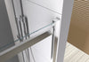 Porta de chuveiro deslizante e painel lateral DX806A FLEX