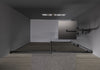 Chuveiro de encastrar com porta de correr Soft-Close DX906 FLEX