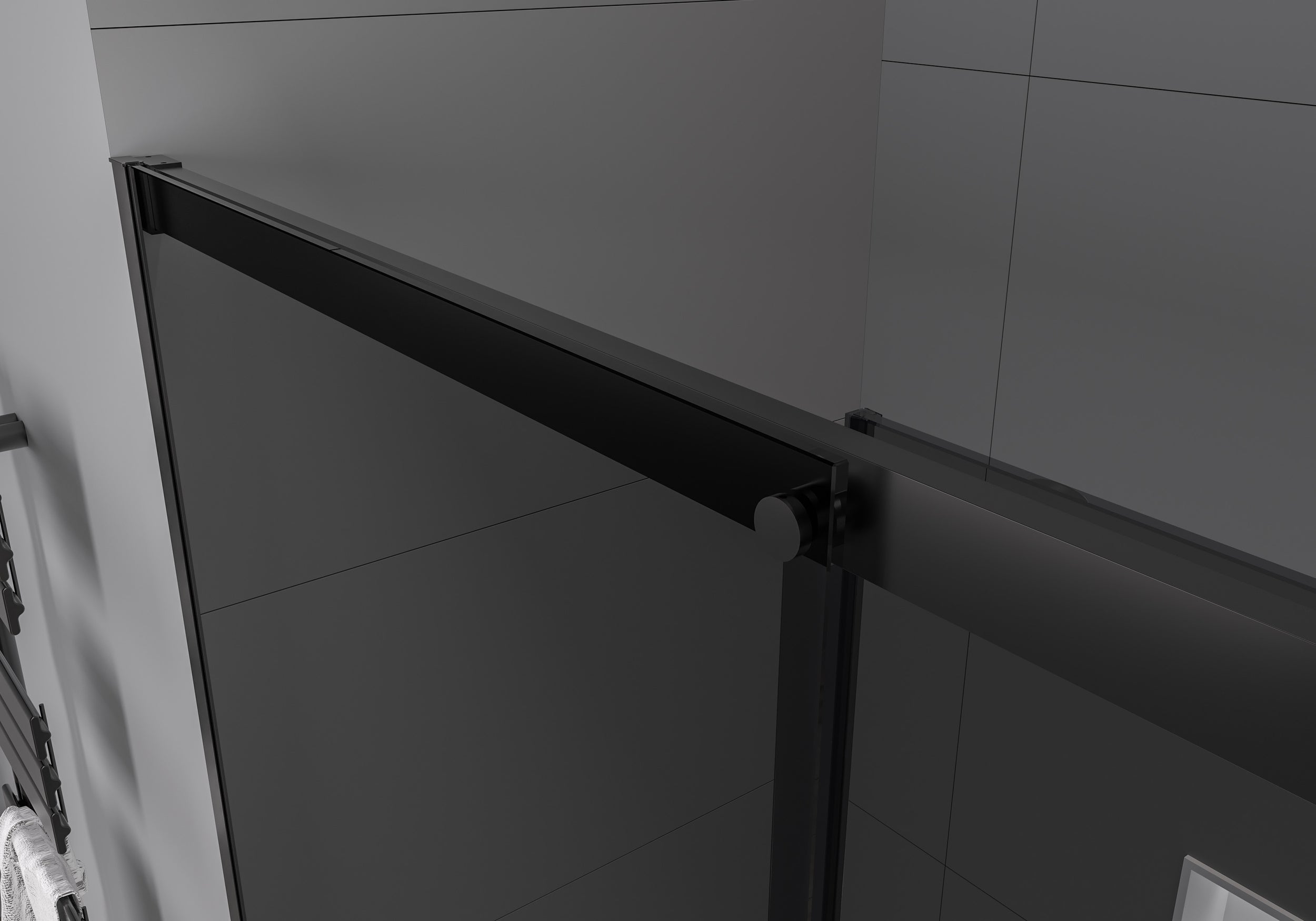 Chuveiro de encastrar com porta de correr Soft-Close DX906 FLEX