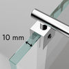 Divisória de duche Walk-In Nano real glass EX101