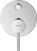 Duravit Circle Conjunto misturador monocomando oculto 