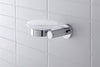 Duravit D-Code saboneteira Ø10 cm para 1 sabão