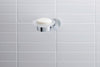 Duravit D-Code saboneteira Ø10 cm para 1 sabão