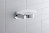 Duravit D-Code saboneteira Ø10 cm para 1 sabão 