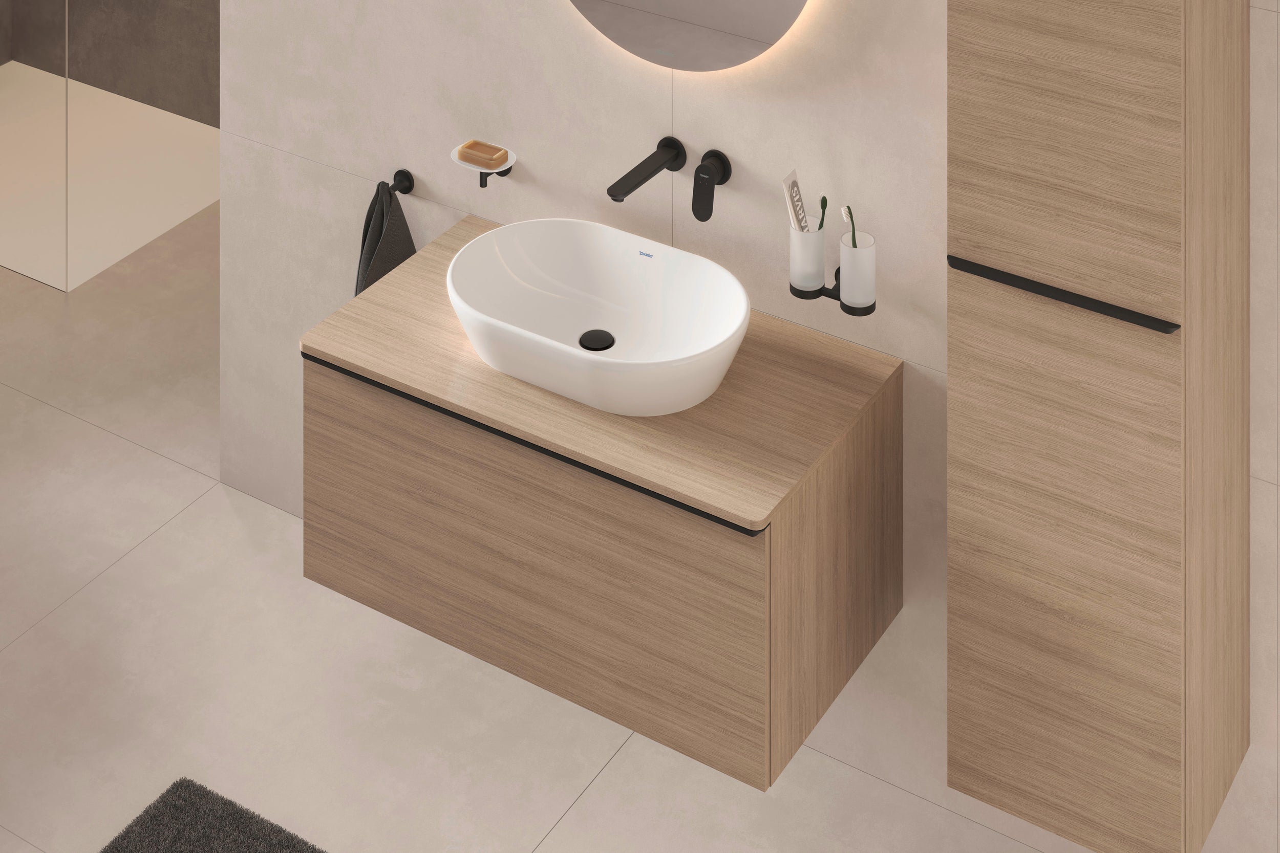 Duravit Wave Misturador de Alavanca Única para Lavabo Embutido 