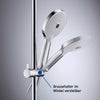 Duravit sistema de duche com termostato e prateleira de vidro