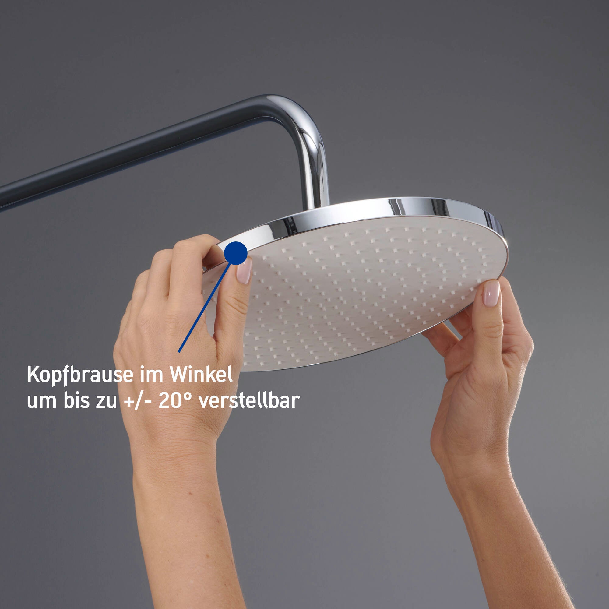 Duravit sistema de duche com termostato e prateleira de vidro