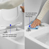 Assento sanitário universal Duravit Univavo com fechamento suave