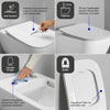 Assento sanitário universal Duravit Univavo com fechamento suave